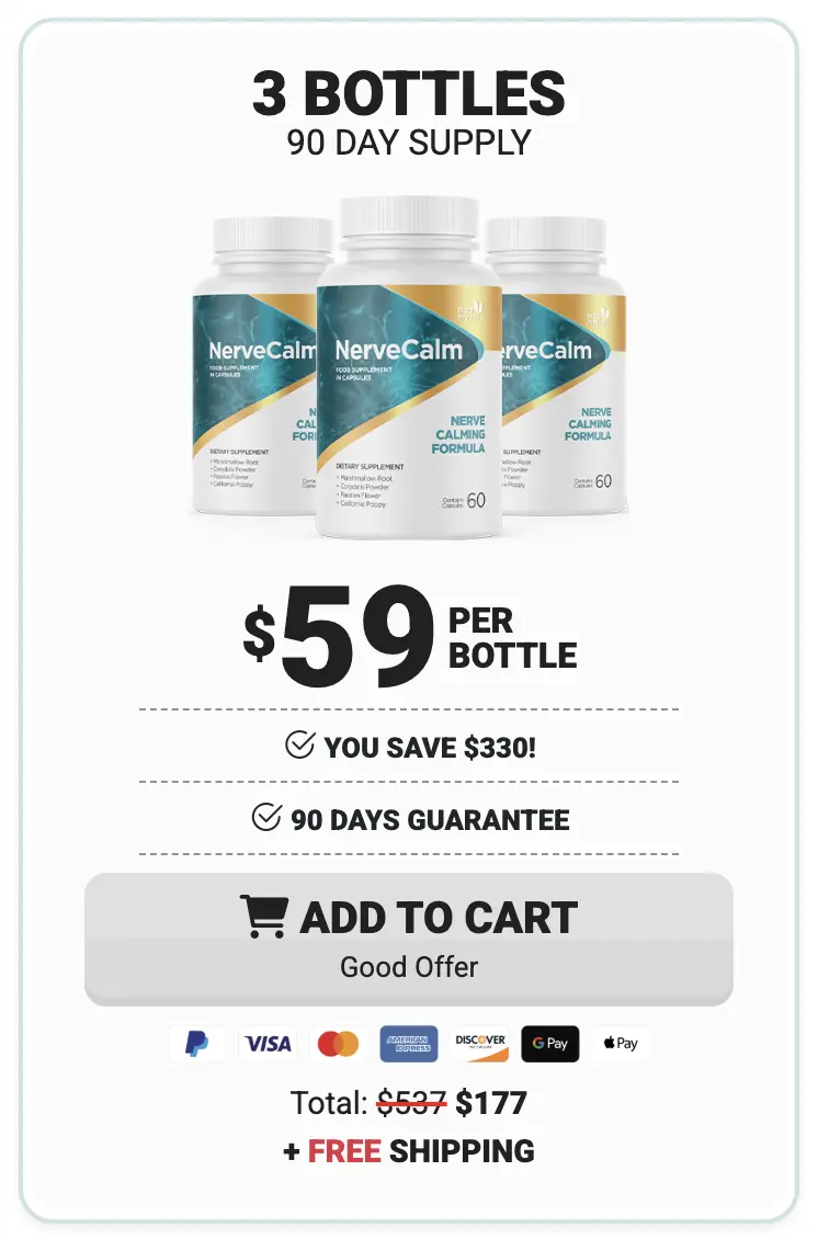 nervecalm 90 day supply order now