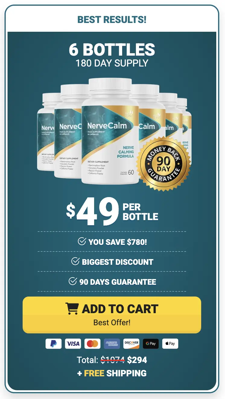 nervecalm 180 day supply order now