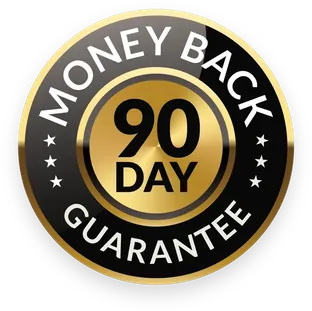 NerveCalm 90 day money back guarantee seal